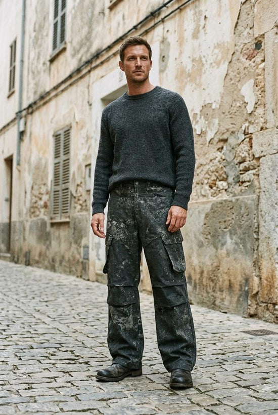 Macys Wear - Cubor | Weit Geschnittene Gewaschene Hose Unisex