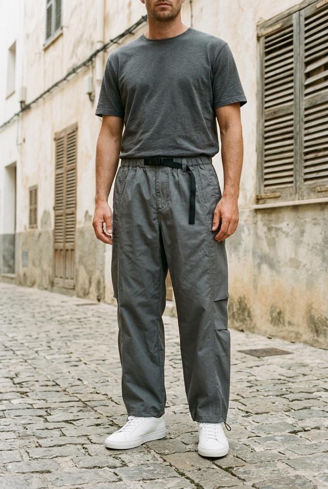 Macys Wear - Tudos | Weit Geschnittene Verstellbare Hose Unisex