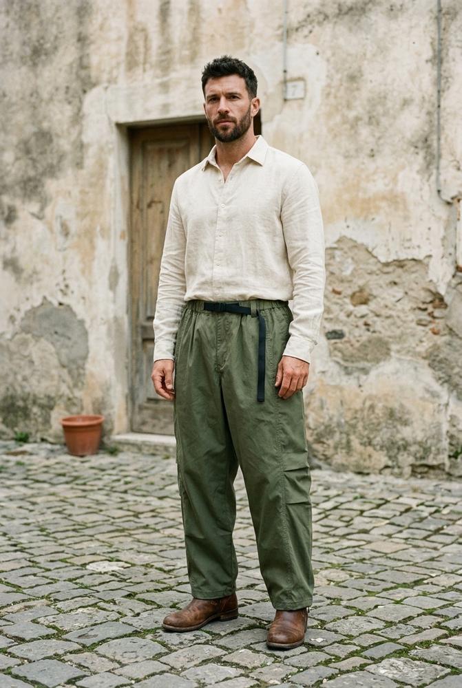 Macys Wear - Tudos | Weit Geschnittene Verstellbare Hose Unisex