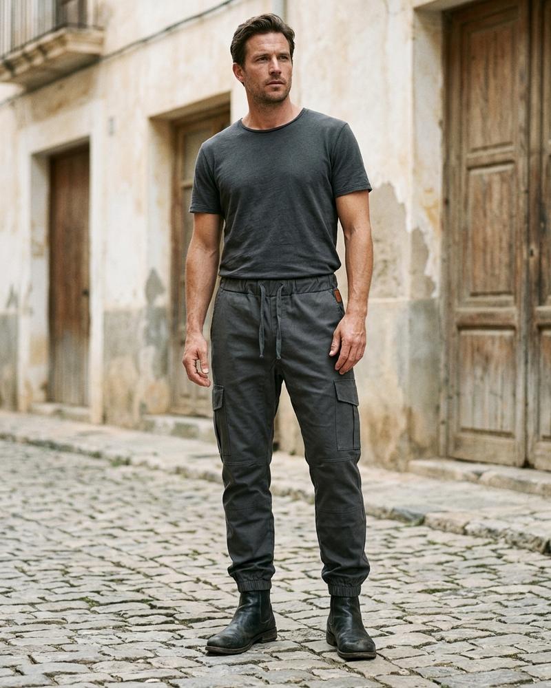 Macys Wear - Yuzel | Geraffte Funktionale Hose Unisex