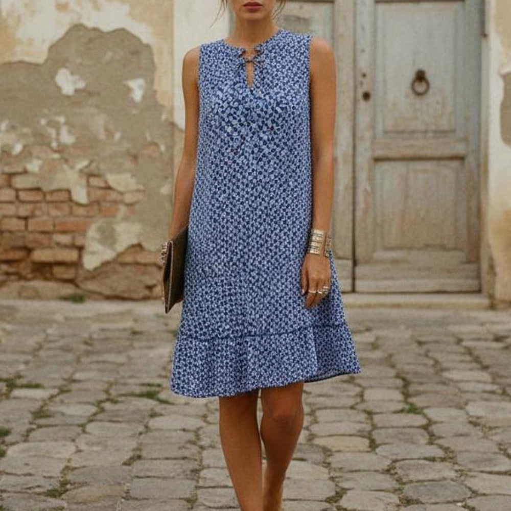 Luna | Bequemes Kleid mit Muster