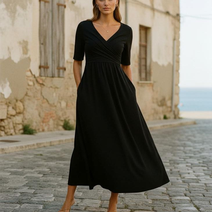 Eda | Elegantes Wickelkleid
