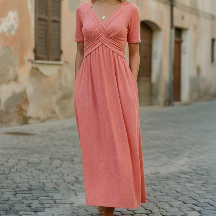 Eda | Elegantes Wickelkleid